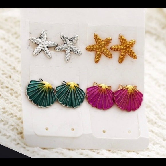 *LAST ONE*Mermaid Earring Bundle 🧜🏼♀️ - Picture 4 of 6